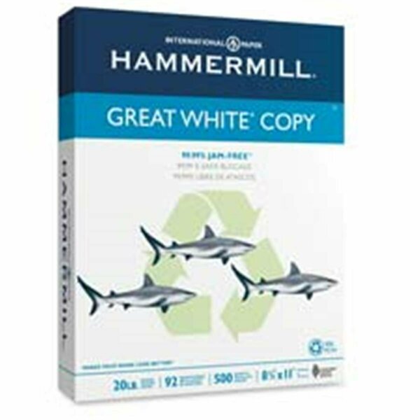 Hammermill Copy Paper- 20Lb- 92 GE-102 ISO- 11in.x17in.- 500-RM- White HA463091